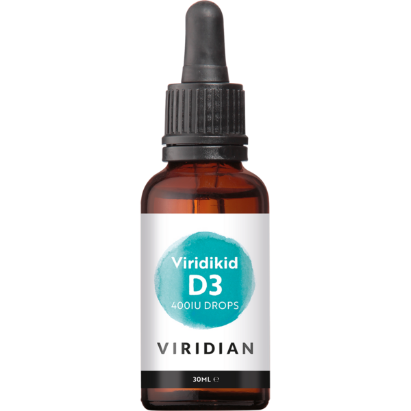 ViridiKid Vitamin D3 (Vegan) 400 IU (10 mcg)