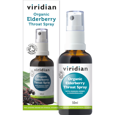 Organic Elderberry Throat Spray 