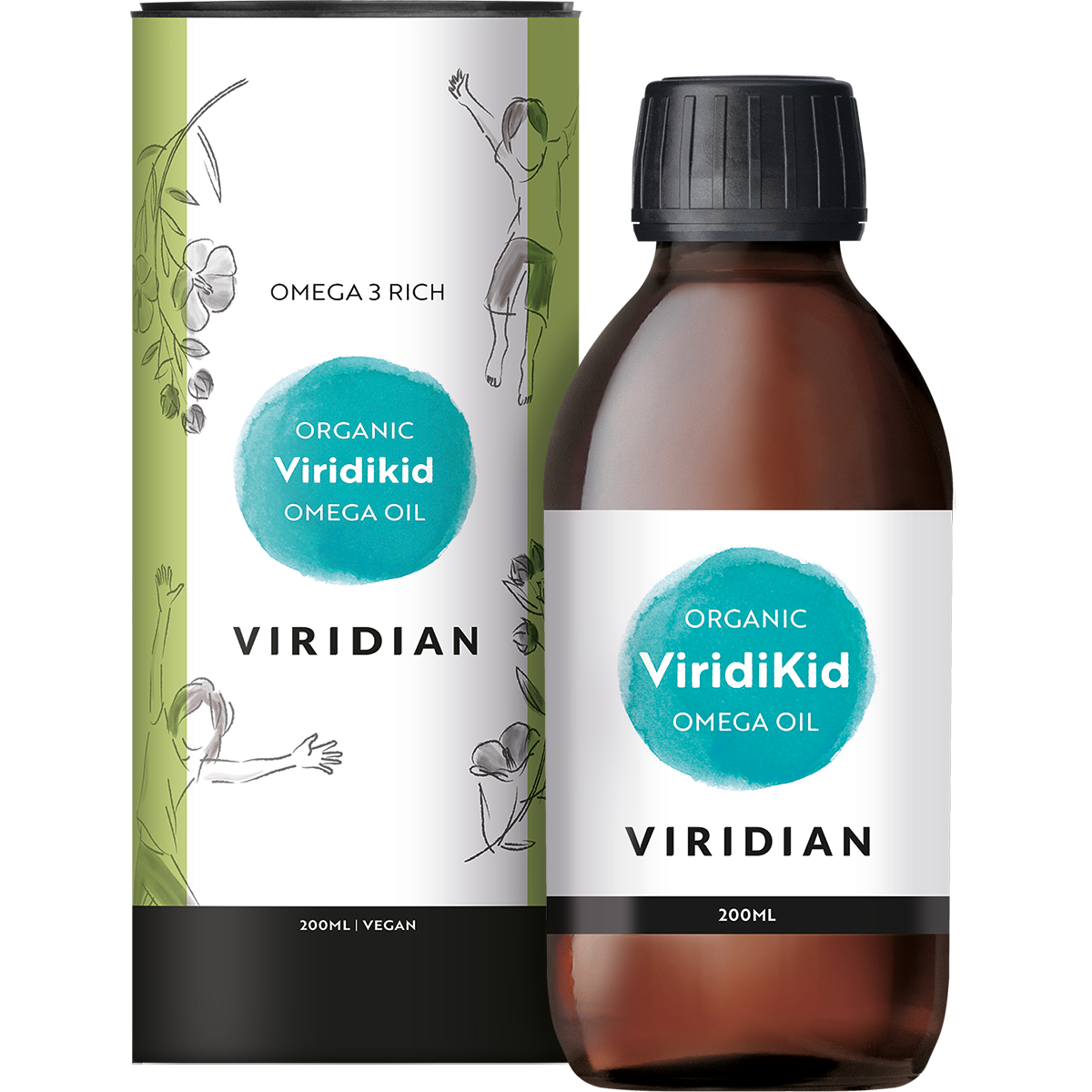 Organic Viridikid Omega-3 Oil