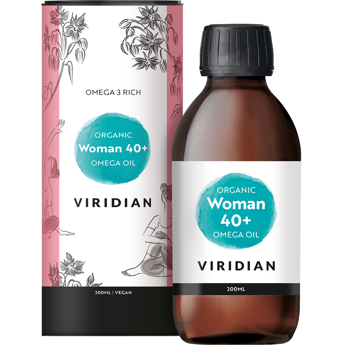 Organic Woman 40+ Omega Oil