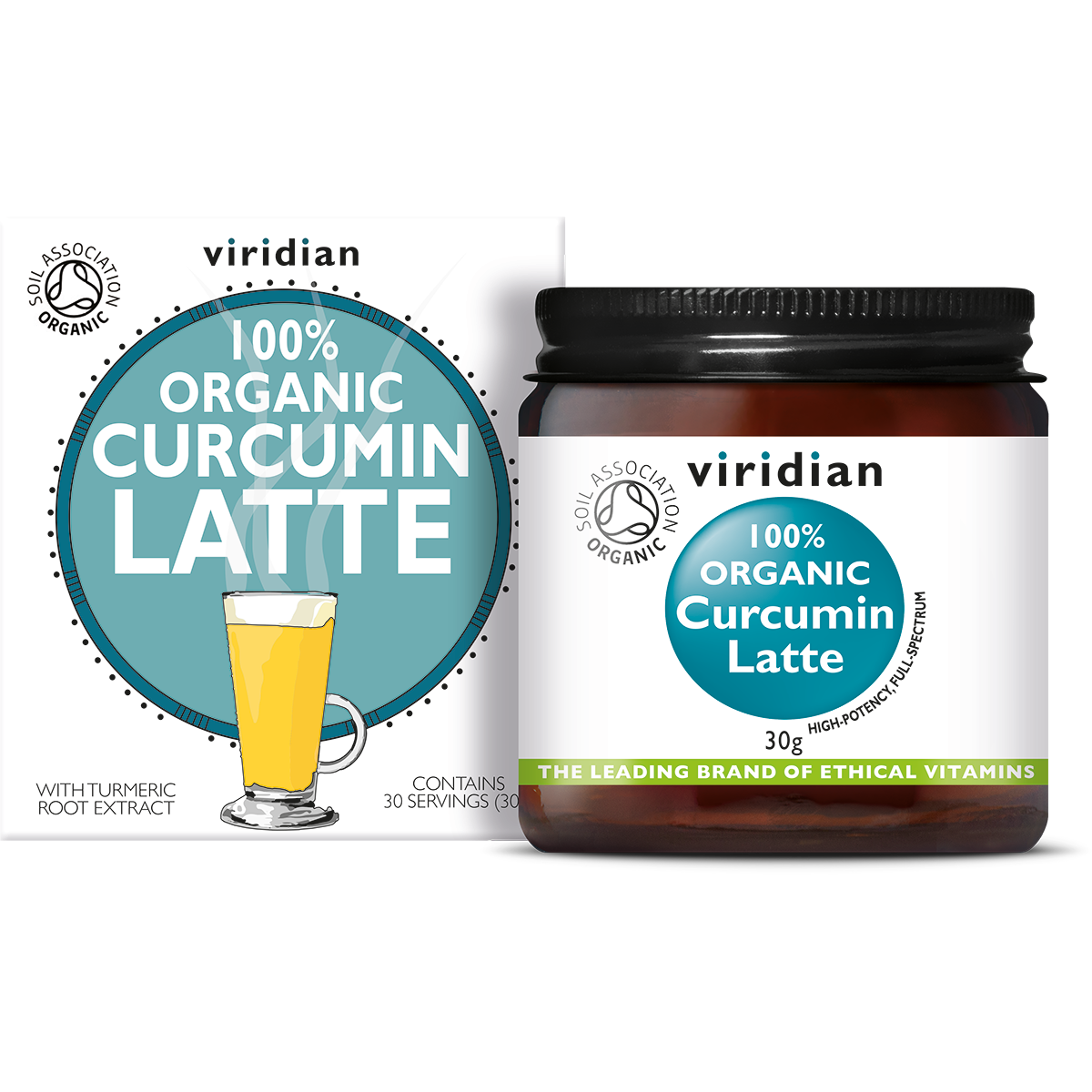 100% Organic Curcumin Latte